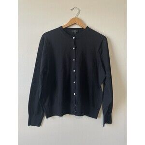 J. Crew Factory Black Cardigan Sweater